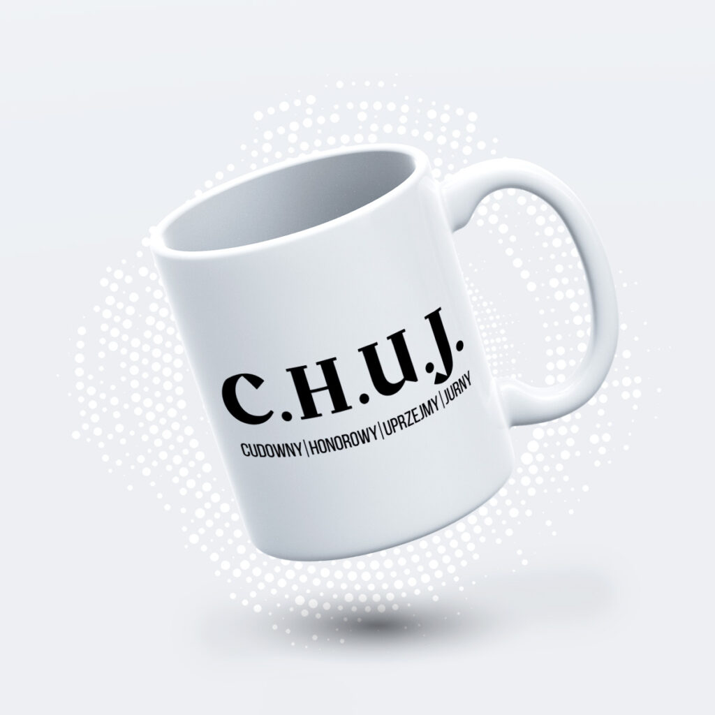 Kubek C.H.U.J. Zabawny Prezent AN1187