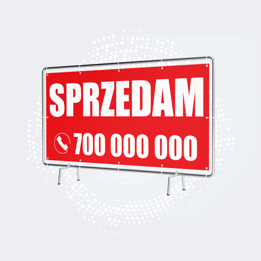 personalizowany baner reklamowy