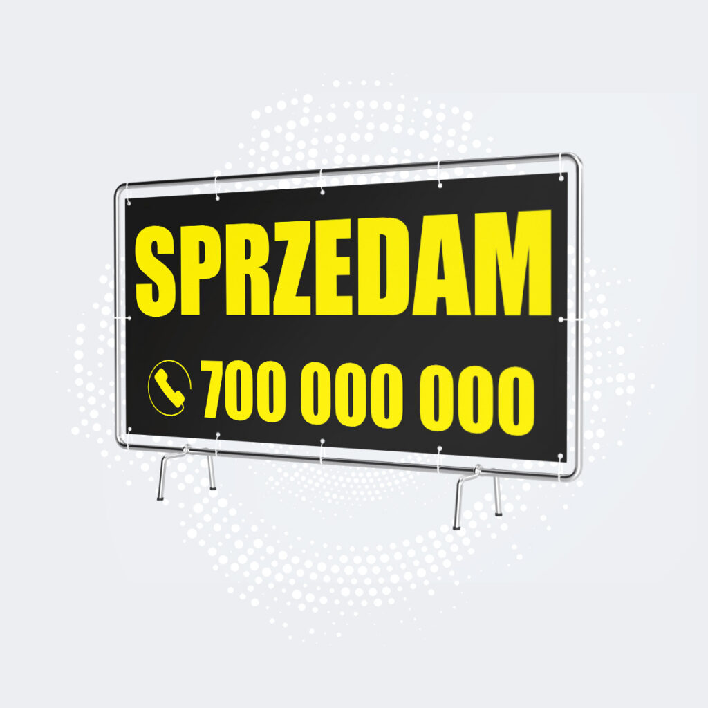 reklamowy baner sprzedam