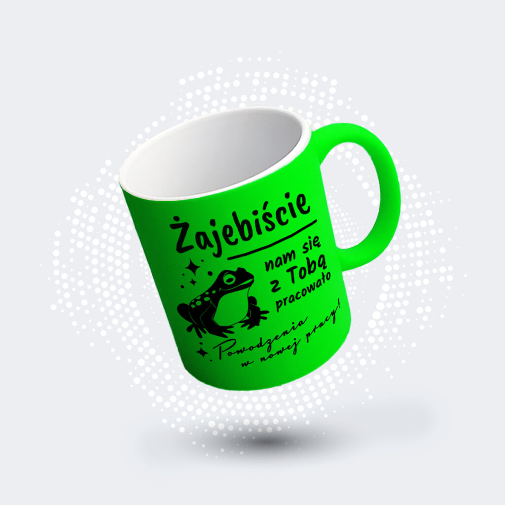 Kubek Fluo Żajebiście