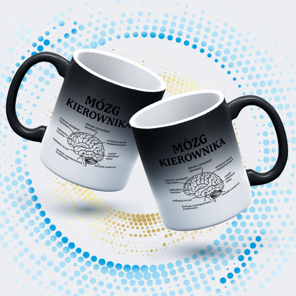 kubek magiczny mózg kierownika